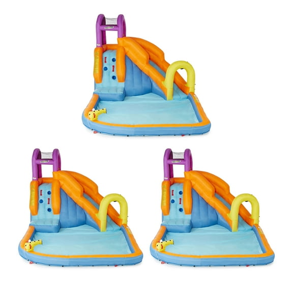 Magic Time International Mega Tornado Twist Inflatable Water Park (3 Pack)