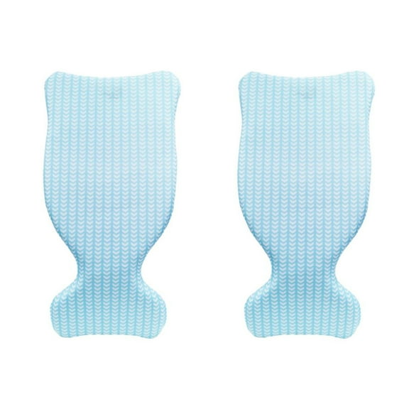 Magic Time International Saddle Pool Float, Blue Chevron Pattern (2 Pack)
