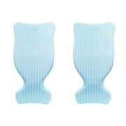 Magic Time International Saddle Pool Float, Blue Chevron Pattern 2 Pack