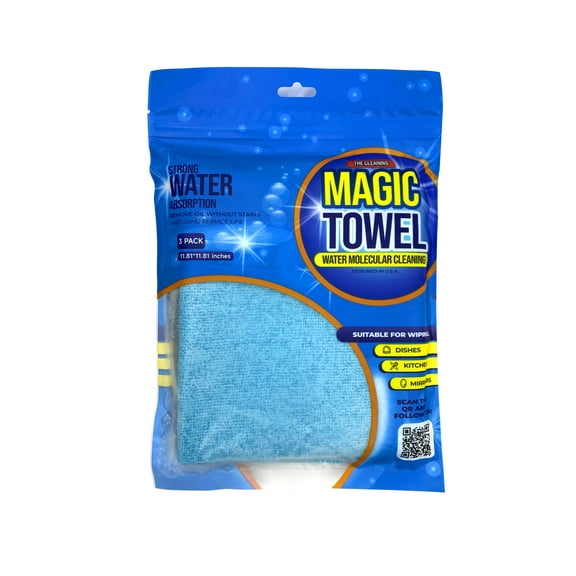 Magic Towel Cloth - 3 Pack (9 Clothes)