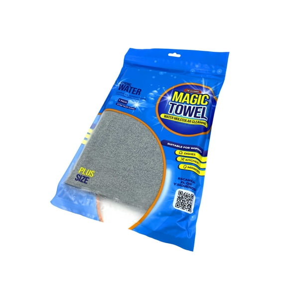 Magic Towel Mopping - Gray - Large - 1 Pack