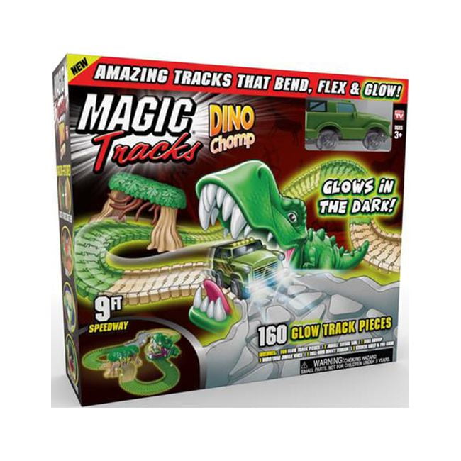 As Seen On Tv Ontel Magic Tracks Dino Chomp Glow In The Dark Racetrack Set,  1 - Foods Co.