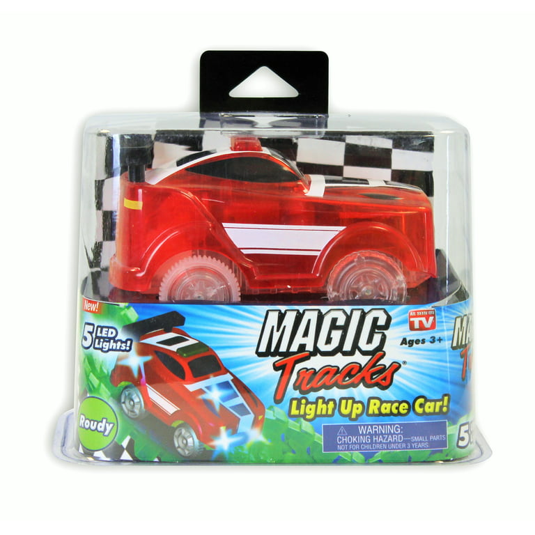 Magic Tracks Light Up Race Car As Seen on TV