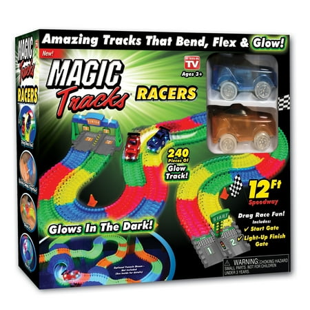 Magic Tracks Racers with 12ft Racetrack and 2 Racers As Seen on TV