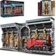 thumbnail image 1 of Magic Train Booknook Building Set with Lights, Creative Bookends Building Kit 66031, Bookshelf Home Decor, 2795 PCS Book Nook Model Toy Kit,, 1 of 7