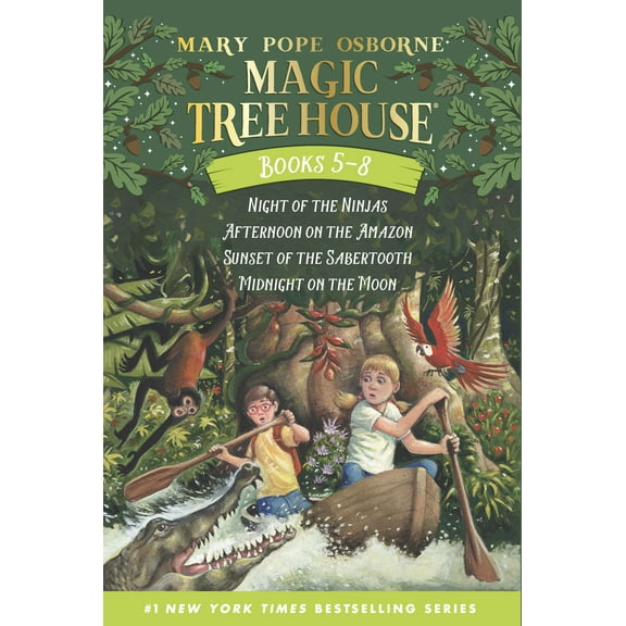 Mary Pope Osborne: Magic Tree House Books 5-8 Boxed Set (Paperback)
