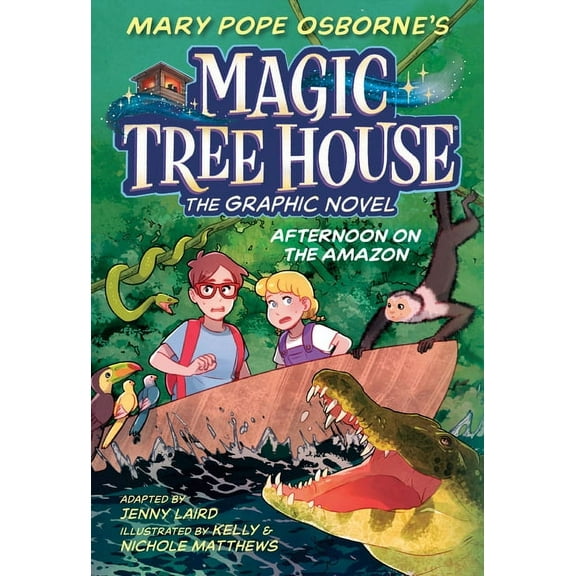 Magic Tree House Graphic Novels Afternoon on the Amazon Graphic Novel, (Hardcover)