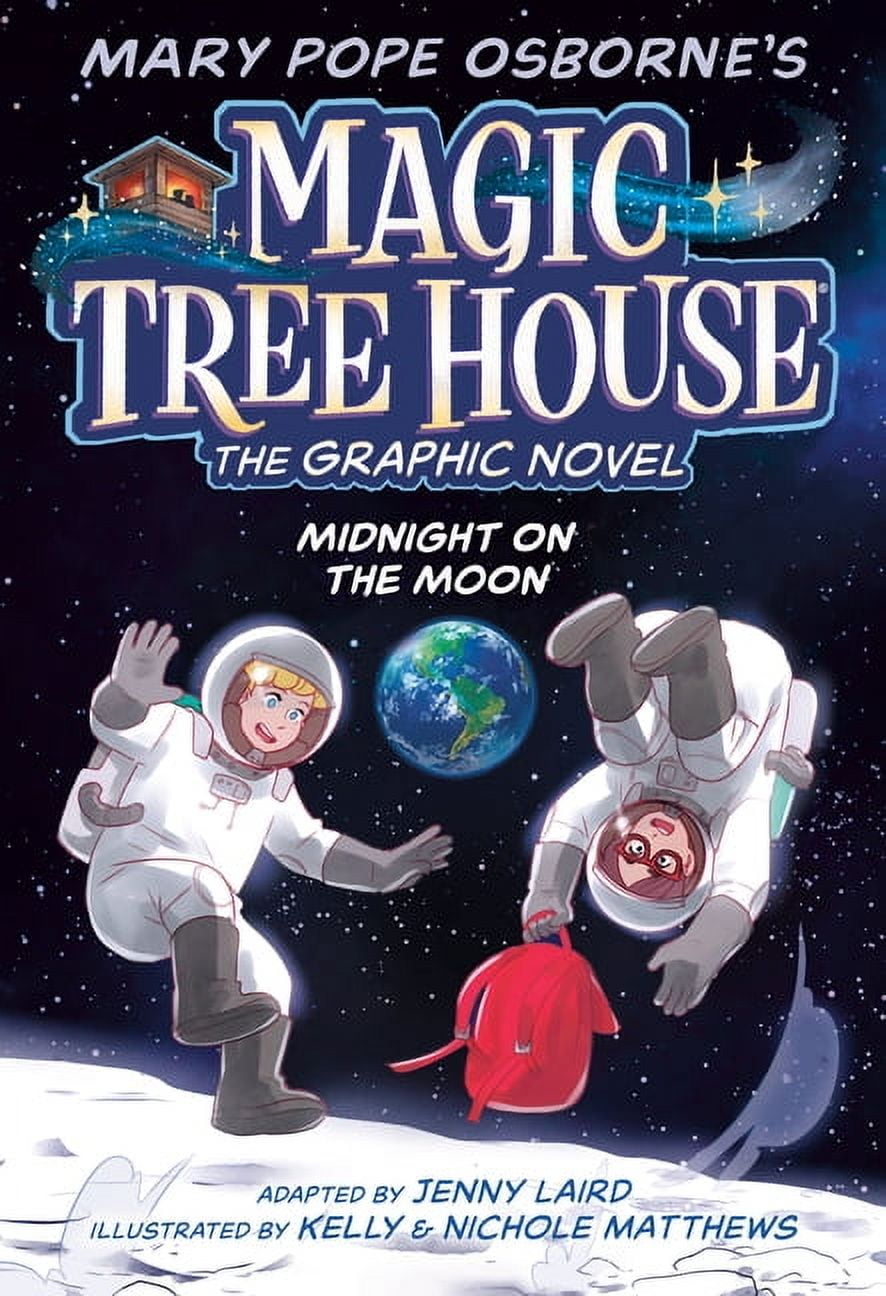 Magic Tree House Graphic Novels Midnight on the Moon Graphic Novel ...