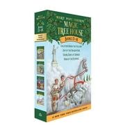 Magic Tree House Magic Tree House Books 13-16 Boxed Set Vacation Under the Volcano; Day of the Dragon King; Viking Ships at Sunrise; Hou, Paperback