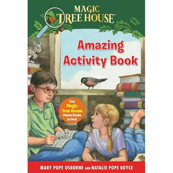 Pre-Owned Magic Tree House Amazing Activity Book: Two Magic Tree House Puzzle Books in One! (Paperback) 059337312X 9780593373125