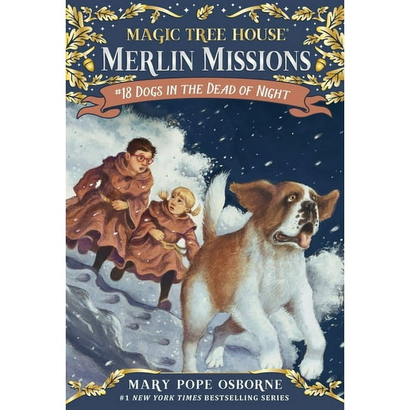 Magic Tree House (R) Merlin Mission: Dogs in the Dead of Night (Series #18) (Paperback)