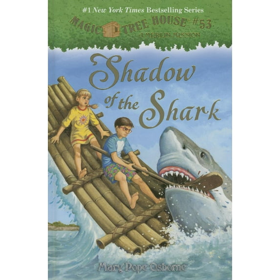 Magic Tree House (R) Merlin Mission: Shadow of the Shark (Series #53) (Hardcover)