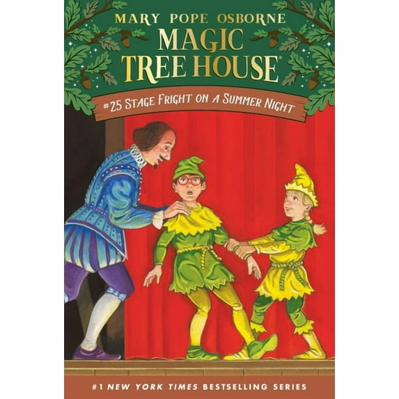 Magic Tree House Stage Fright on a Summer Night, Book 25, (Paperback)