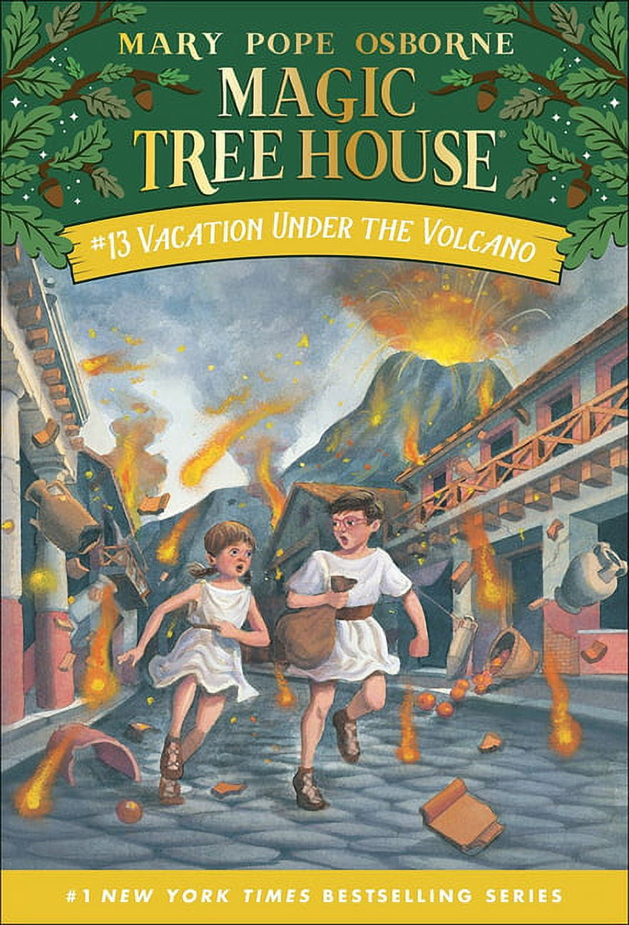 Magic Tree House Vacation Under the Volcano, Book 13, (Hardcover