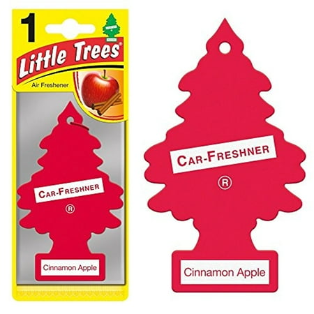 Magic Tree Little Trees Car Home Air Freshener Freshner Smell Fragrance Aroma Scent - Cinnamon Apple (84 Pack)