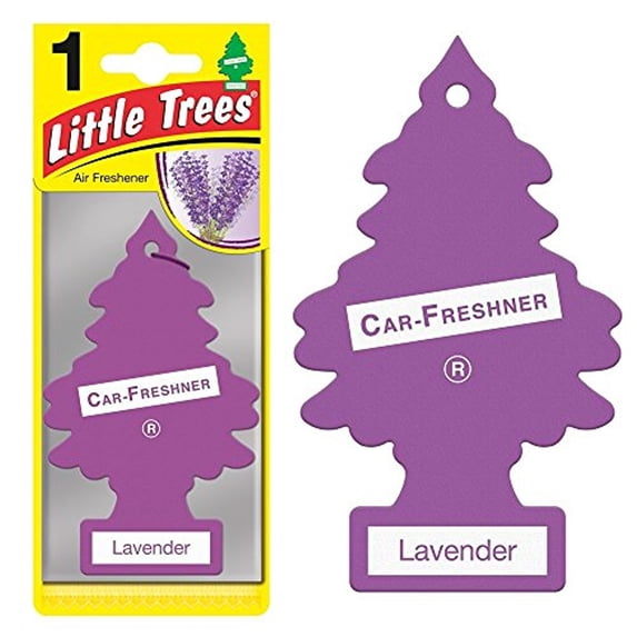 Magic Tree Little Trees Car Home Air Freshener Freshner Smell Fragrance Aroma Scent - LAVENDER (36 Pack)