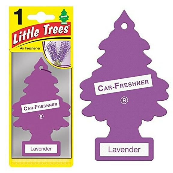 Magic Tree Little Trees Car Home Air Freshener Freshner Smell Fragrance Aroma Scent - LAVENDER (84 Pack)
