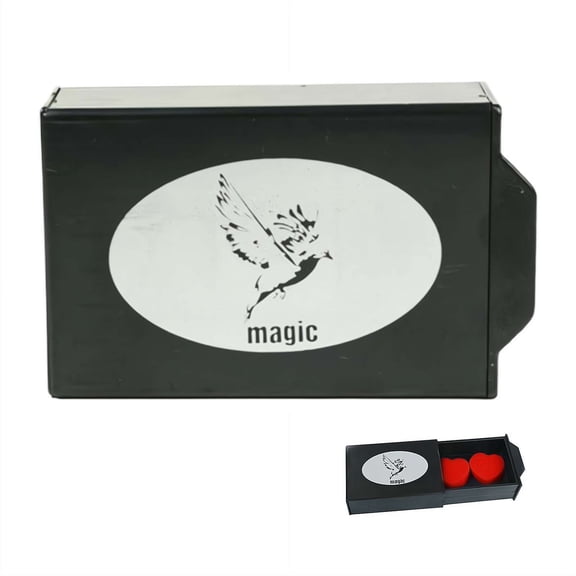 Magic Trick Drawer Box, Illusion Prop with Hidden Secret Compartment for Appear & Disappear Tricks, Mind-Blowing Magical Gag for Magicians, Parties & Practical Jokes