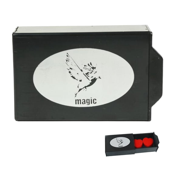 Magic Trick Drawer Box, Illusion Prop with Secret Compartment for Disappear Tricks, Gag Gift for Magicians