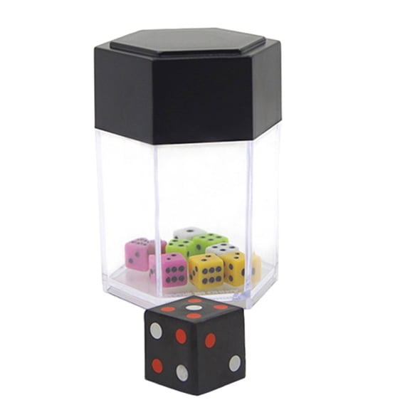 Magic Trick Toy Magic Props Transform Dices Set for Beginner CloseUp Magic Props for Party Pub Stage Street Performances