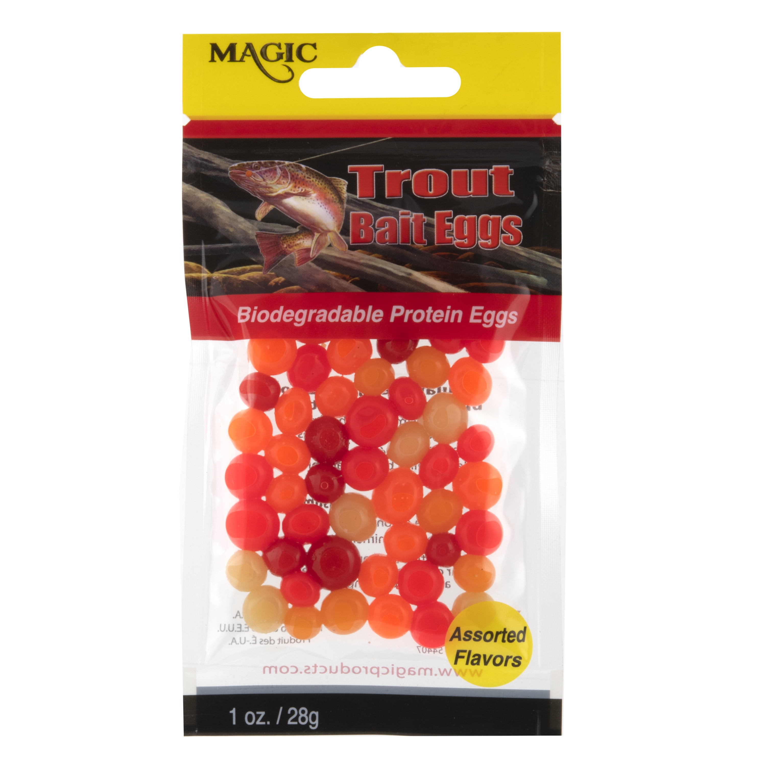 Magic Trout Bait Eggs Assorted Colors