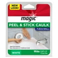 Magic Tub and Wall Peel and Caulk Strip Create a Tight Seal Between