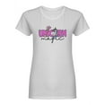 thumbnail image 1 of Magic Unicorn And Wand  Shaped T-Shirt Women -Image by Shutterstock, Female XX-Large, 1 of 2