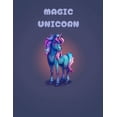 thumbnail image 1 of Magic Unicorn: Coloring book, (Paperback), 1 of 1