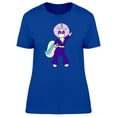 thumbnail image 1 of Magic Unicorn Disco Dancer T-Shirt Women -Image by Shutterstock, Female Medium, 1 of 2