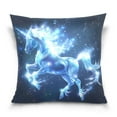 thumbnail image 1 of Magic Unicorn Throw Pillow Covers Couch Pillowcases Decor for Bed Sofa 16" x 16", 1 of 7