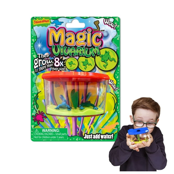 Magic Vivarium - Grow Water Pets Kit by Deluxebase. Novelty Aquarium Toy for Kids & Party Favours