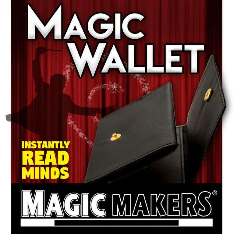 Magic Makers Magic Mind Reading Trick Wallet