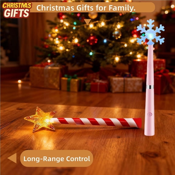 Magic Wand Christmas Tree Light,Musical LED Star Controller,Wireless Remote Control Switch Outlet Kit for Christmas Tree Decorations String Light Controllers(1PC),Magic Remote Lights