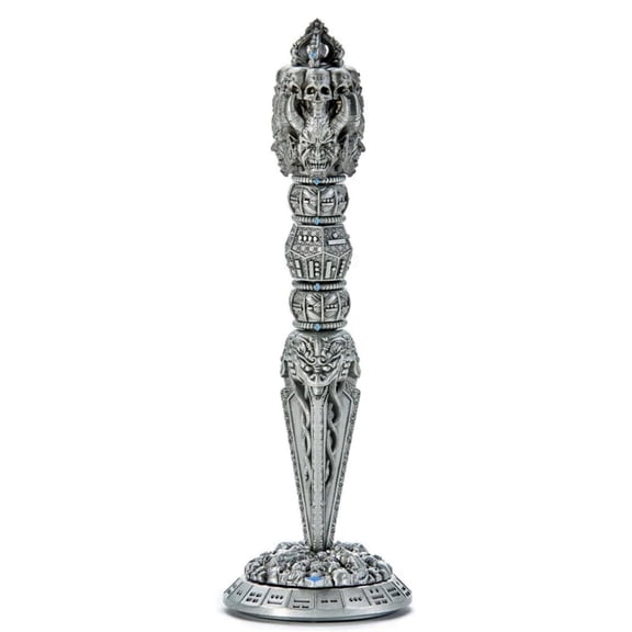 Unique Dice Spinner Skull Dice Tower Roulette Mechanical Metal Dice Set for Role Playing Games,Adult