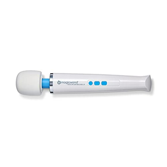 Magic Wand Massager Rechargeable HV-270 Cordless Soft Silicone Head for Muscle Vibrations