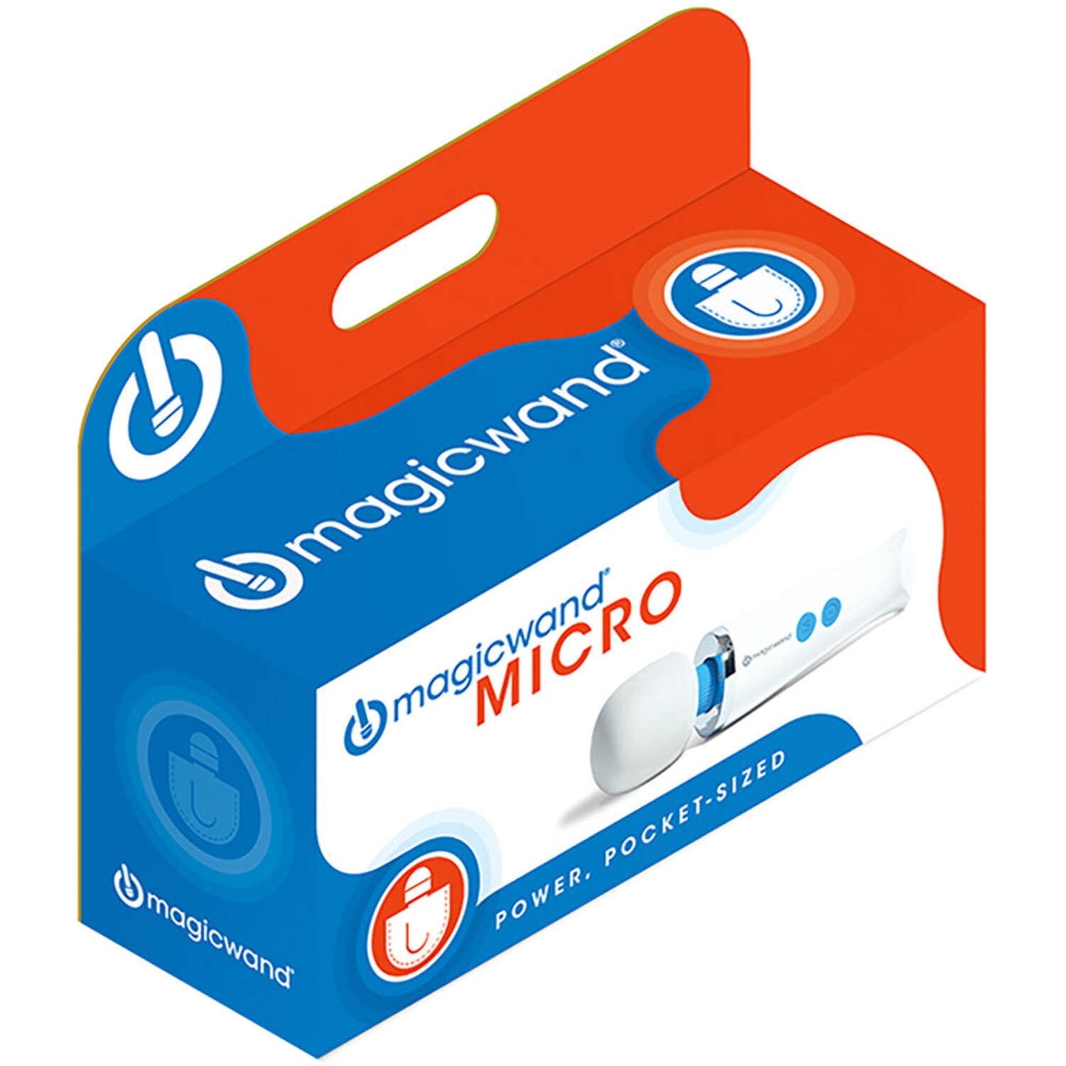 Magic Wand Micro HV-60 - Massager - Rechargeable/Multispeed Vibration