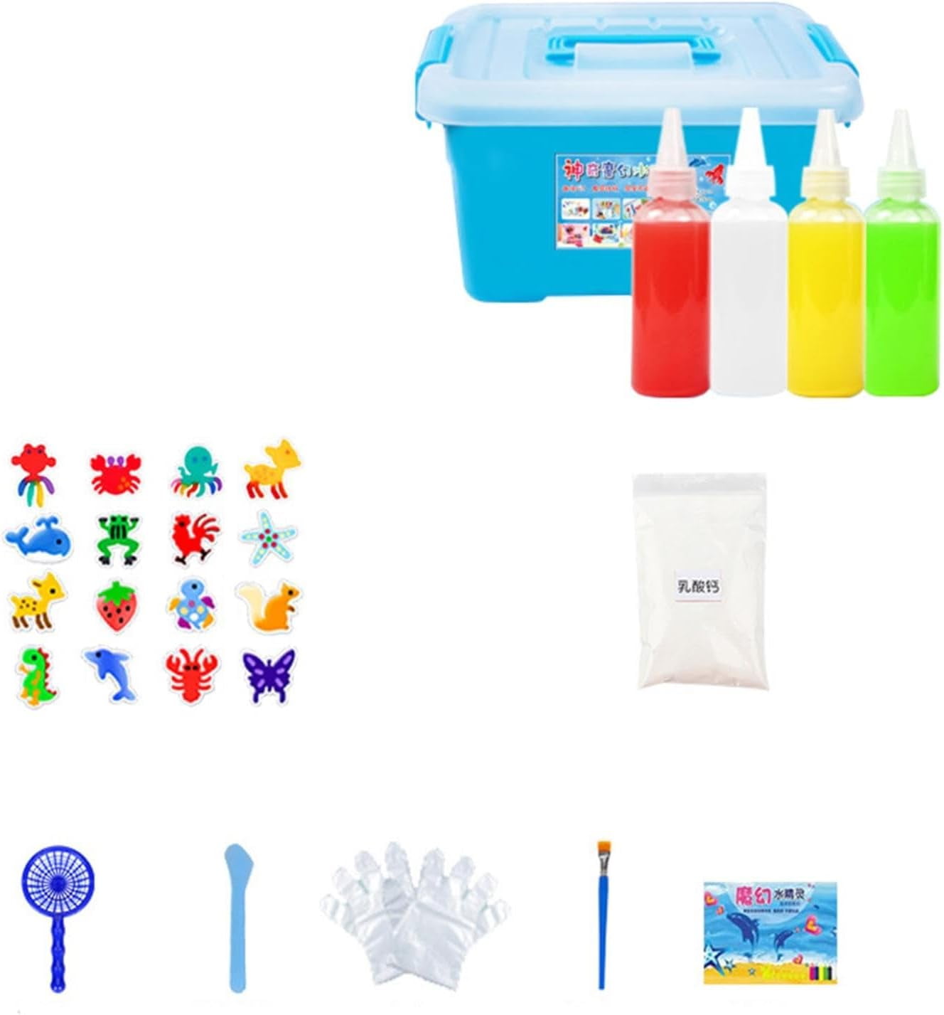 Magic Water Elf Toy Kit Aqua Fairy Water Gel Kit With Magic Gels 16