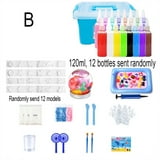 Magic Water Elf Toy Kit DIY Ocean-Themed Gel Kit with Pool: Build ...