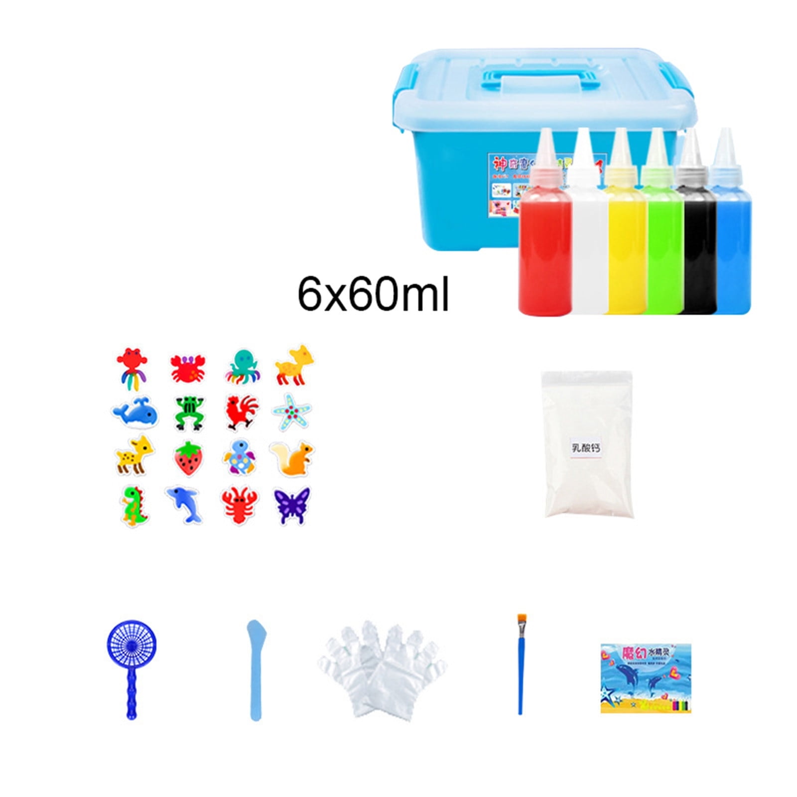Magic Water Gel Toy Kit, 2025 Handmade Magic Fairy Water Gel Set