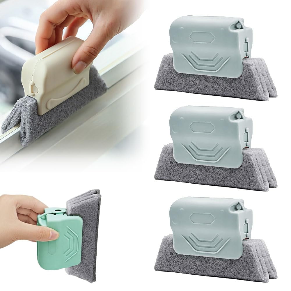 Magic Window Track Cleaner - 2024 New Groove Cleaning Brush Tools Set ...