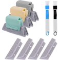 Window Cleaning Machine Tools Magic Window Track Cleaner, Window Groove Cleaning Brush Tools Set ...