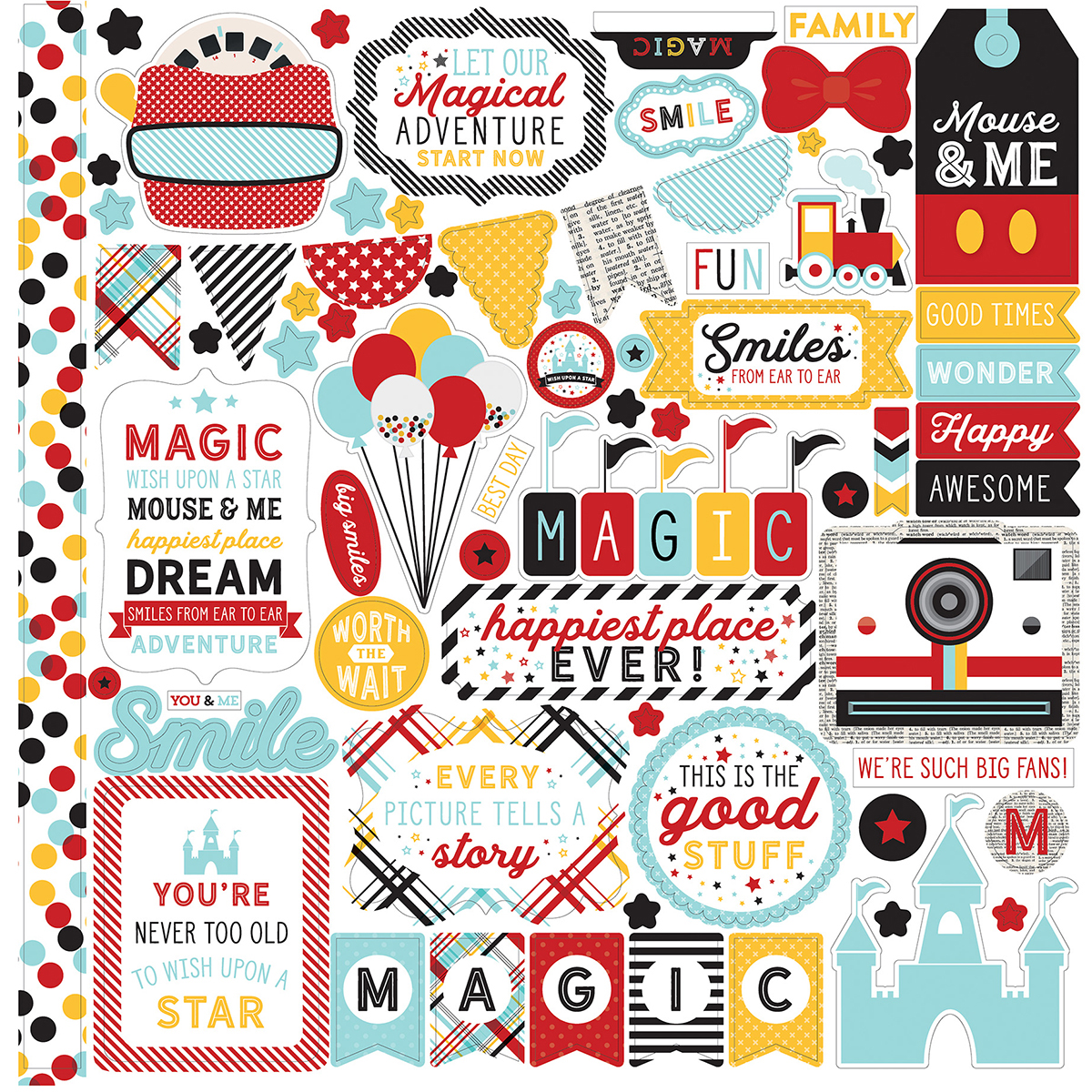 Magic & Wonder Cardstock Stickers 12