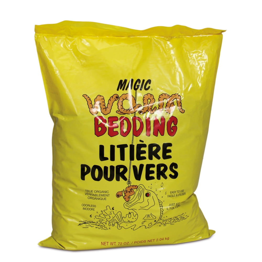 41/2 Lb Magic Worm Bedding, Clean, Odorless and Perfect for Keeping