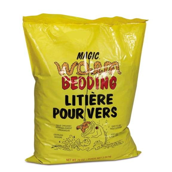 Magic Worm Bedding, 4-1/2 Lb, Clean And Odorless