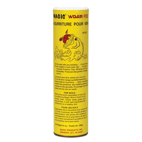 Magic Worm Food, 24 Oz - Produce Fast-Growing, Healthy Worms