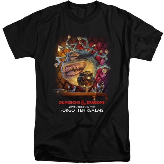 Magic X D & D  Adventures in The Forgotten Realms Xanathar Unisex Adult Tall T Shirt, Xanathar, 3X-Large