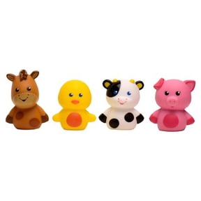 Magic Years 4 Piece Farm Finger Puppets for Baby
