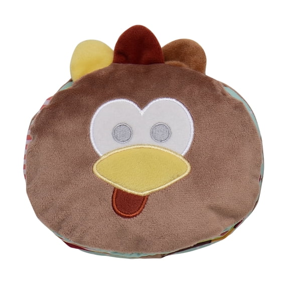 Magic Years 5 inch Plush Crinkle Activity Book - Thanksgiving Turkey