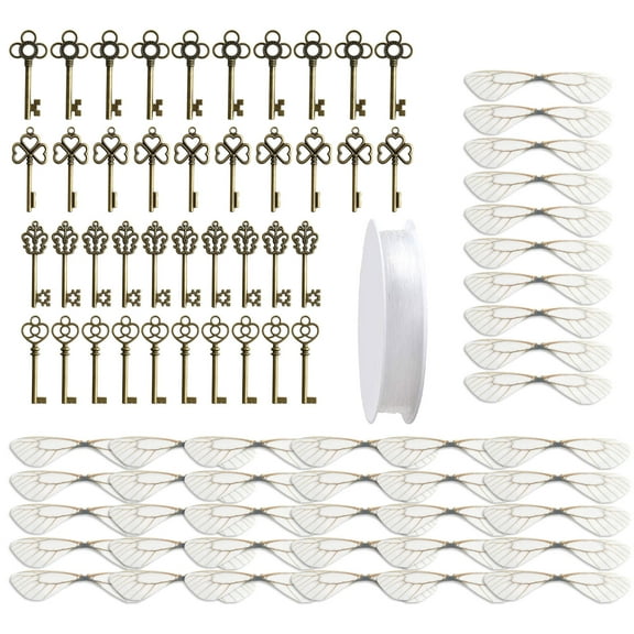 Magic for Key Dragonfly Wings for Key Pendant Lucky Vintage for Key for Bag Decoration DIY Crafts Jewel