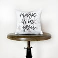 thumbnail image 1 of Magic is in You Moon and Stars | Throw Pillow Cover  | Baby Nursery Decor | Baby Shower Decorations | Nursery Pillow | Gift Ideas, 1 of 4